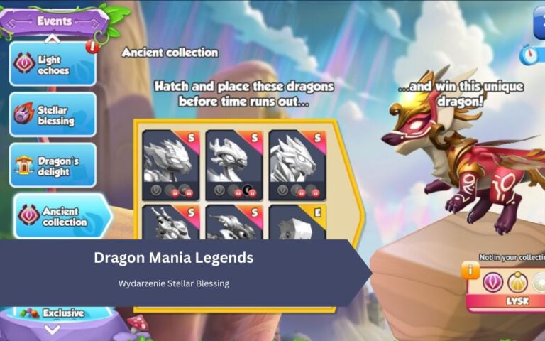 Wydarzenie Stellar Blessing w Dragon Mania Legends