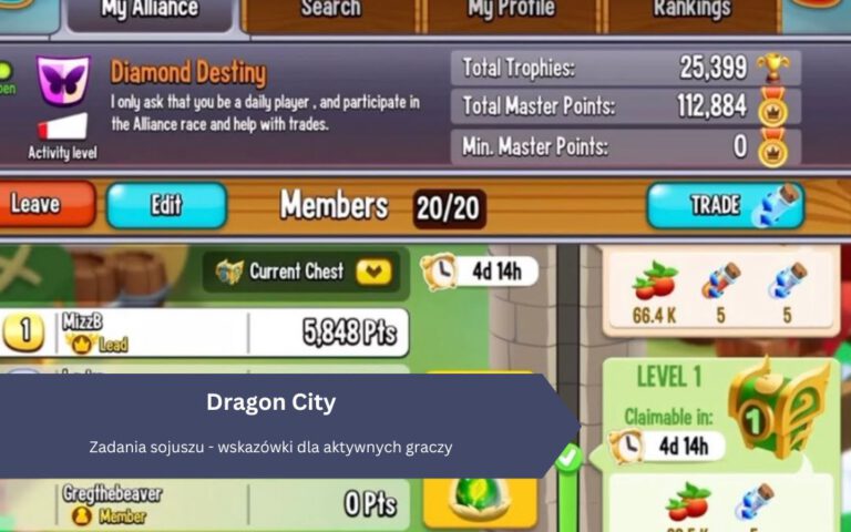 Dragon City: Zadania sojuszu – wskazówki dla aktywnych graczy
