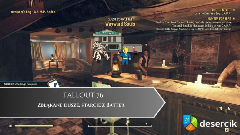 Fallout 76 – Zbłąkane dusze, starcie z Batter