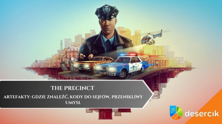 The Precinct – artefakty: gdzie znaleźć, kody do sejfów, Przenikliwy umysł