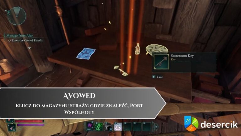 Avowed &ndash; klucz do magazynu straży: gdzie znaleźć, Port Wsp&oacute;lnoty
