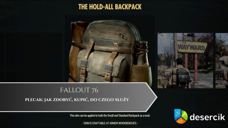 Fallout 76 – plecak: jak zdobyć, kupić, do czego służy