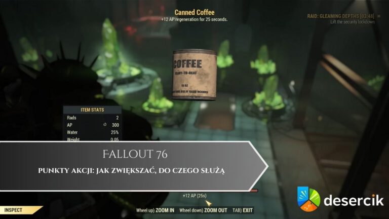 Fallout 76 – punkty akcji: jak zwiększać, do czego służą