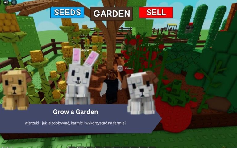 Grow a Garden: Zwierzaki – jak je zdobywać, karmić i wykorzystać na farmie?