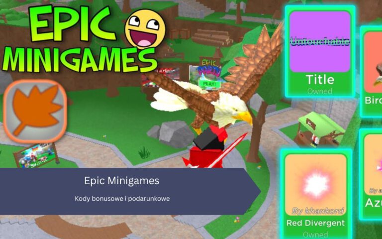 Epic Minigames – Kody bonusowe i podarunkowe