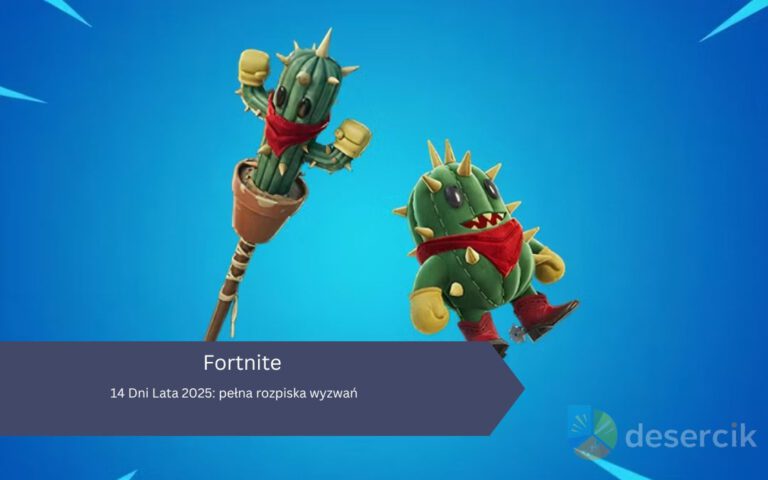 Fortnite – 14 Dni Lata 2025: pełna rozpiska wyzwań