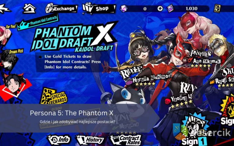 Gdzie i jak zdobywać najlepsze postacie w Persona 5: The Phantom X?