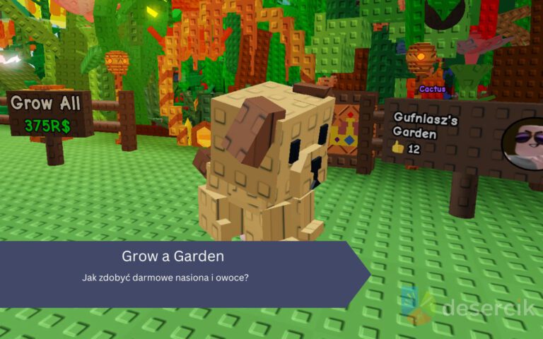 Grow a Garden: Jak zdobyć darmowe nasiona i owoce?