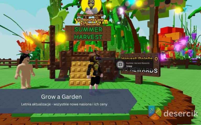 Grow a Garden: Letnia aktualizacje – wszystkie nowe nasiona i ich ceny
