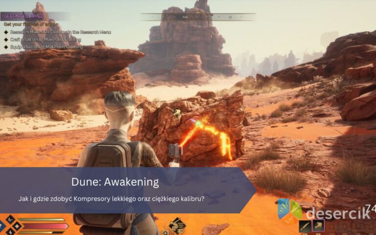 Dune: Awakening – Jak i gdzie zdobyć Kompresory lekkiego oraz ciężkiego kalibru?