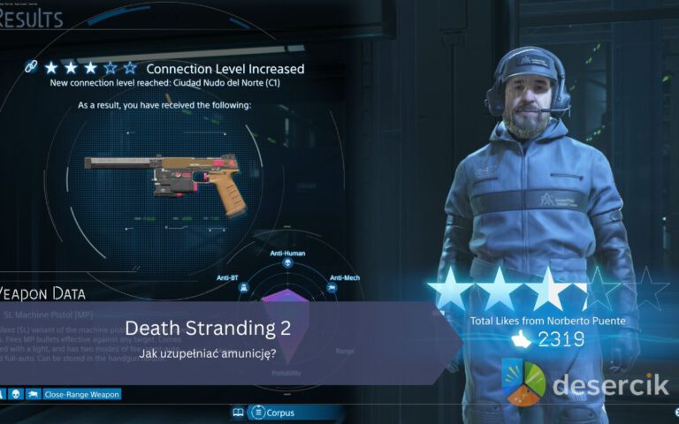 Death Stranding 2: Jak uzupełniać amunicję?