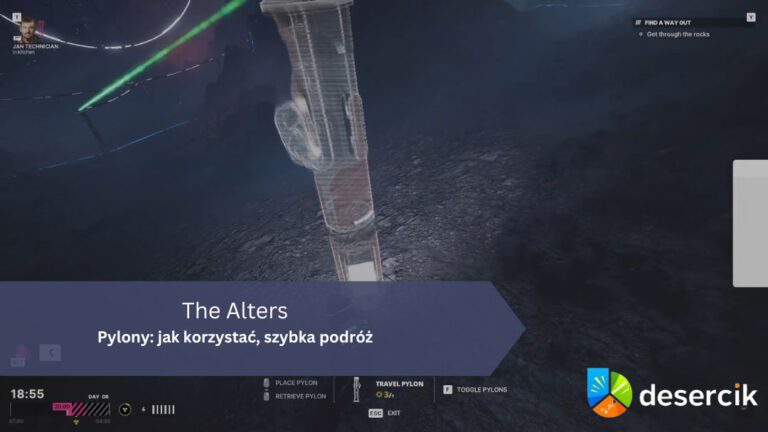 The Alters – Pylony: jak korzystać, szybka podróż