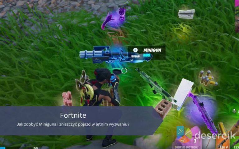 Fortnite: Jak zdobyć Miniguna i zniszczyć pojazd w letnim wyzwaniu?