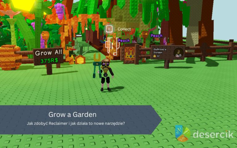 Grow a Garden: Jak zdobyć Reclaimer i jak działa to nowe narzędzie?