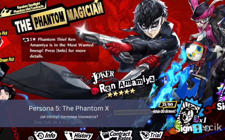 Persona 5: The Phantom X – Jak zdobyć darmowe losowania?