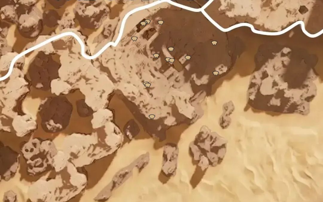 Lokalizacja Diamentowego Pyłu w Dune: Awakening