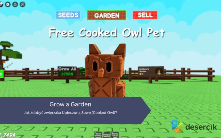 Grow a Garden: Jak zdobyć zwierzaka Upieczoną Sowę (Cooked Owl)?