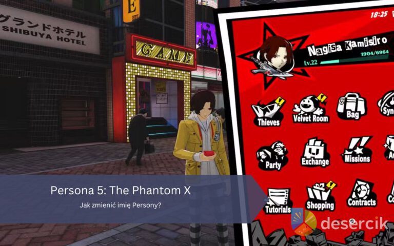 Persona 5: The Phantom X – Jak zmienić imię Persony?