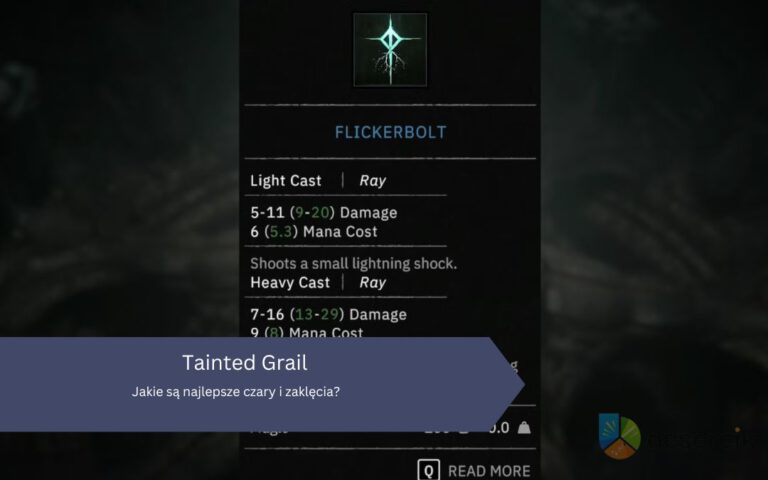 Tainted Grail: Jakie są najlepsze czary i zaklęcia?