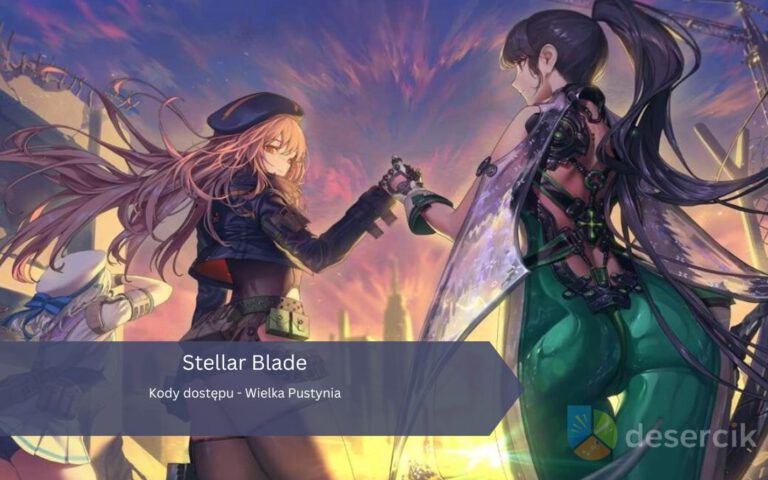 Stellar Blade: Kody dostępu – Wielka Pustynia