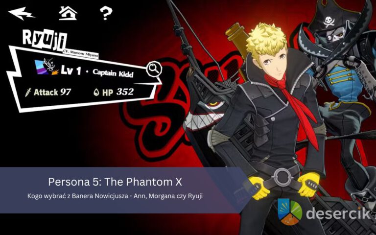 Persona 5: The Phantom X – Kogo wybrać z Banera Nowicjusza – Ann, Morgana czy Ryuji