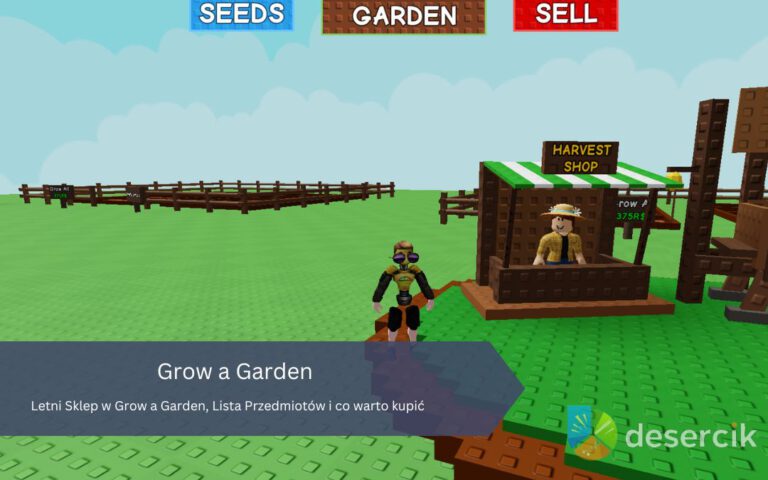 Letni Sklep w Grow a Garden, Lista Przedmiotów i co warto kupić