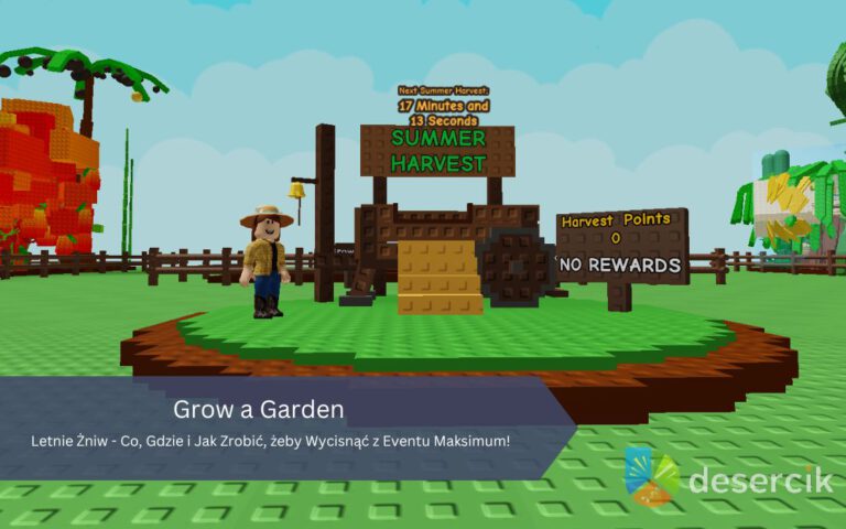 Grow a Garden: Letnie Żniw – Co, Gdzie i Jak Zrobić, żeby Wycisnąć z Eventu Maksimum!