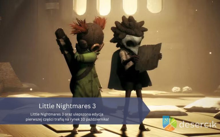 Little Nightmares 3 oraz ulepszona edycja pierwszej części trafią na rynek 10 października!