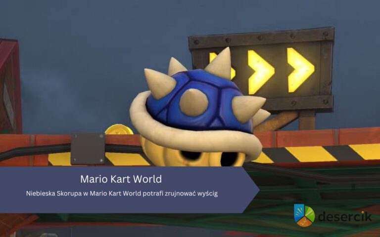 Niebieska Skorupa w Mario Kart World potrafi zrujnować wyścig