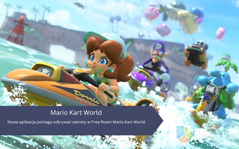 Nowa aplikacja pomaga odkrywać sekrety w Free Roam Mario Kart World