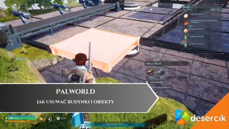 Palworld &ndash; Jak usuwać budynki i obiekty