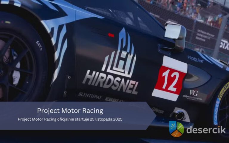 Project Motor Racing oficjalnie startuje 25 listopada 2025 – na PC, PS5 i Xbox Series X/S