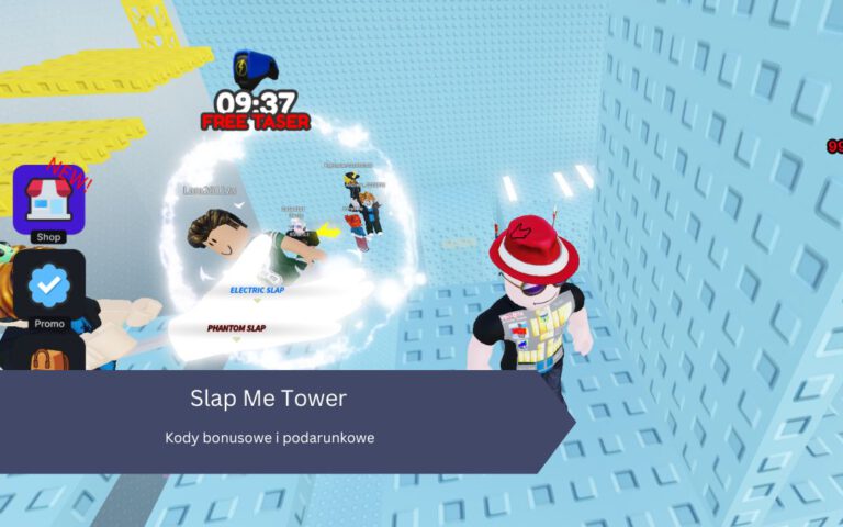 Slap Me Tower (Roblox): Kody bonusowe i podarunkowe