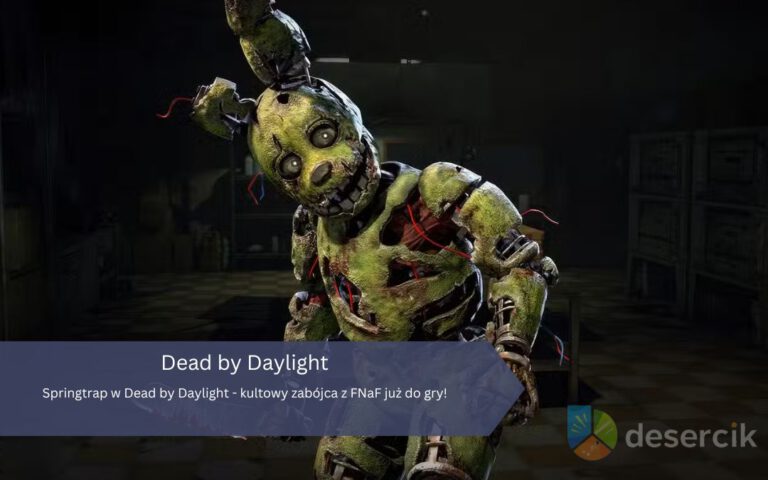 Springtrap w Dead by Daylight – kultowy zabójca z FNaF już do gry!