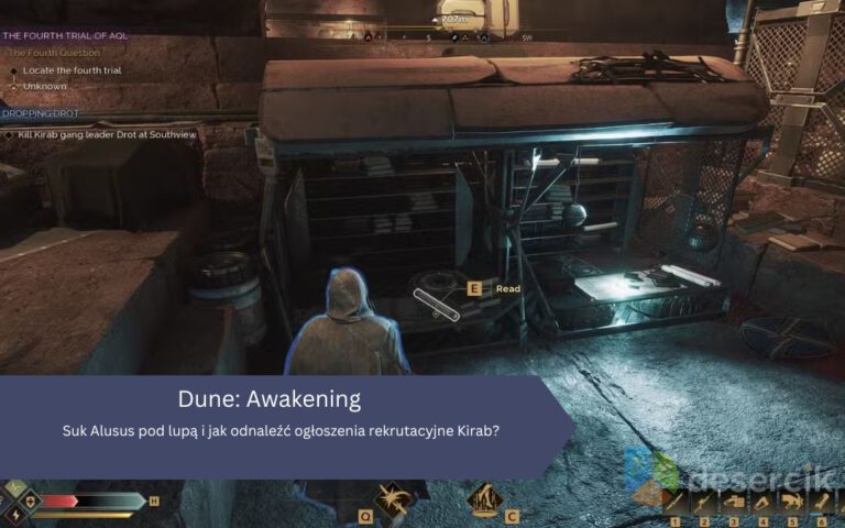 Dune: Awakening – Suk Alusus pod lupą i jak odnaleźć ogłoszenia rekrutacyjne Kirab?