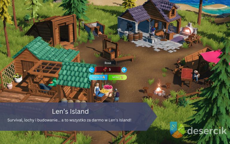 Survival, lochy i budowanie… a to wszystko za darmo w Len’s Island!