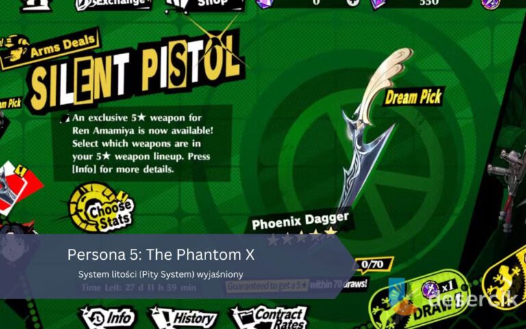 Persona 5: The Phantom X – System litości (Pity System) wyjaśniony