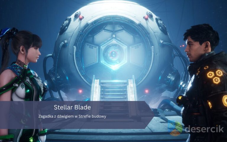 Stellar Blade (Eidos 7): Zagadka z dźwigiem w Strefie budowy