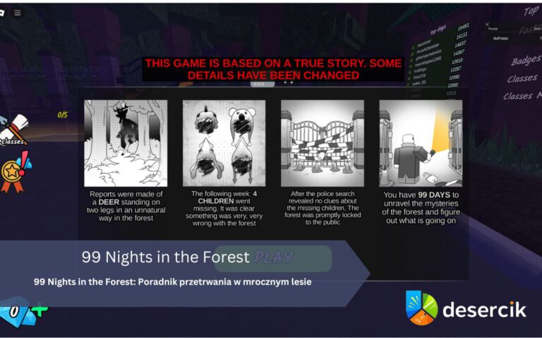 99 Nights in the Forest: Poradnik przetrwania w mrocznym lesie