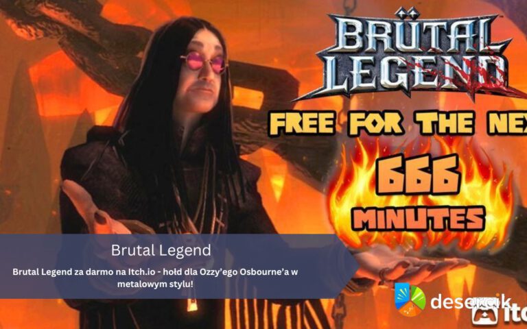 Brutal Legend za darmo na Itch.io – hołd dla Ozzy’ego Osbourne’a w metalowym stylu!