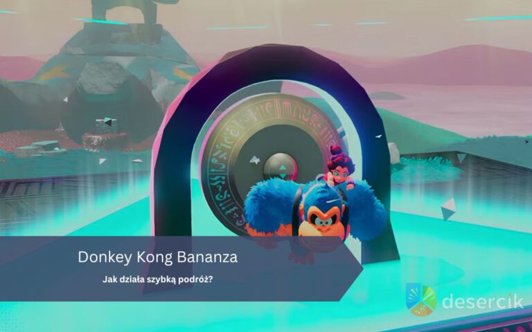 Donkey Kong Bananza: Jak działa szybką podróż?