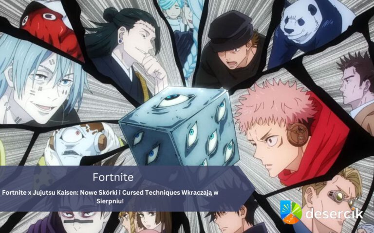 Fortnite x Jujutsu Kaisen: Nowe Skórki i Cursed Techniques Wkraczają w Sierpniu!