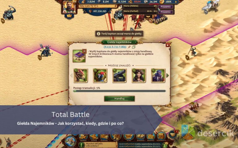 Total Battle: Giełda Najemników – Jak korzystać, kiedy, gdzie i po co?
