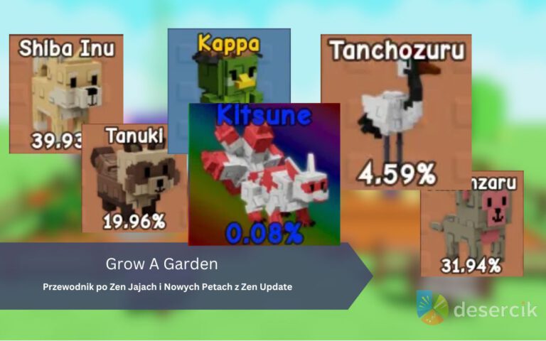 Grow A Garden: Przewodnik po Zen Jajach i Nowych Petach z Zen Update