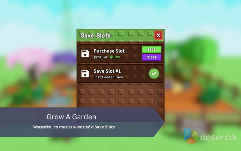 Grow A Garden: Wszystko, co musisz wiedzieć o Save Slots