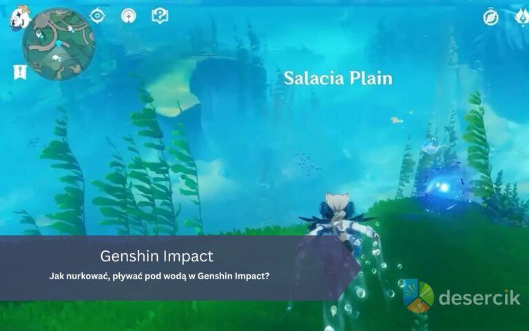 Jak nurkować, pływać pod wodą w Genshin Impact?