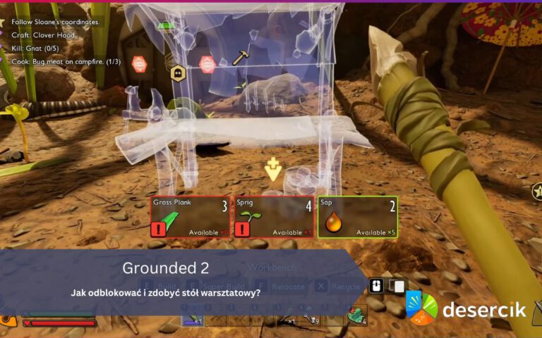 Grounded 2 – Stół warsztatowy: jak odblokować, zdobyć schemat