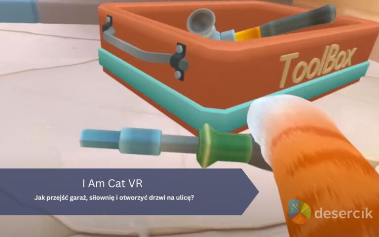 I Am Cat VR: Jak przejść garaż, siłownię i otworzyć drzwi na ulicę?