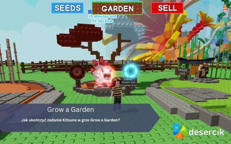 Jak ukończyć zadanie Kitsune w grze Grow a Garden?