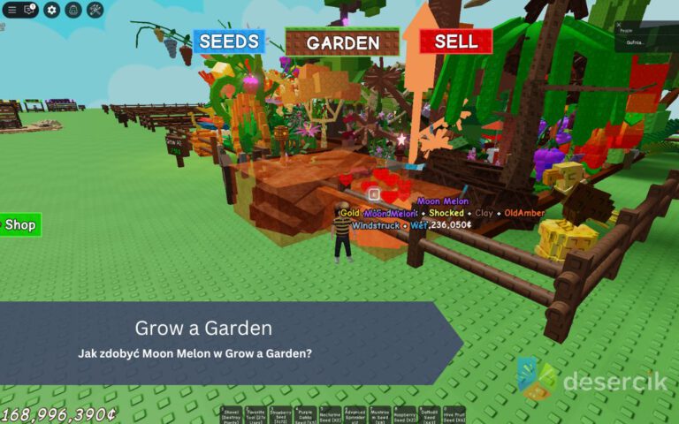 Jak zdobyć Moon Melon w Grow a Garden?
